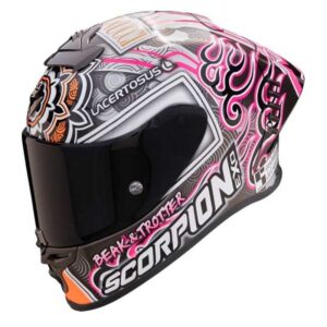 Scorpion EXO-R1 Evo Air Racing Aron Canet Casco Integral Moto