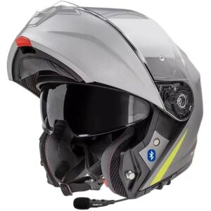 Garibaldi G100 Casco Modular Moto Dual con Bluetooth-Intercom Sena Integrado