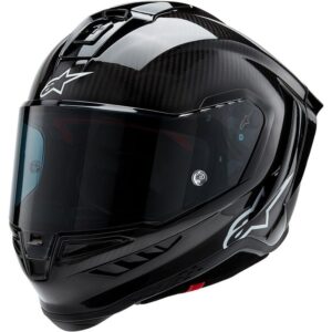 Alpinestars Supertech R10 Casco Integral Moto Carbono Negro