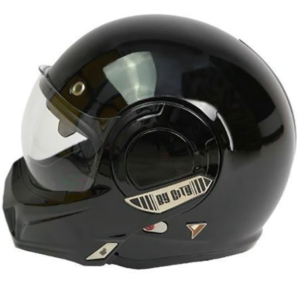 By City 180 Tech R.22.06 Casco Modular Negro Brillante