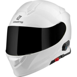 Bogotto H271 BT Bluetooth Casco Blanco